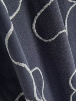 Flokowana koszula Kem z abstrakcyjnym wzorem