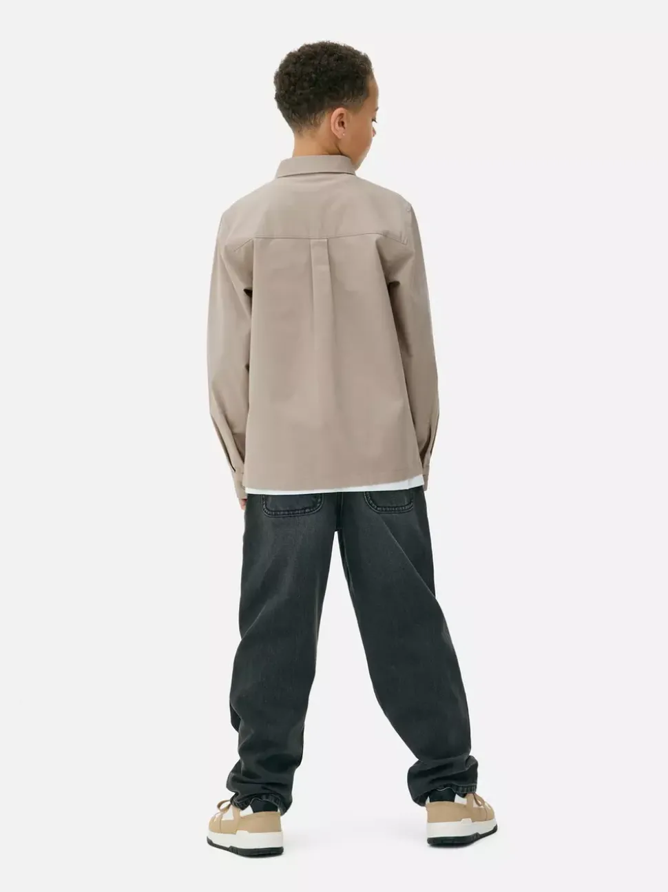 Funkcjonalna koszula z kołnierzykiem i T-shirt