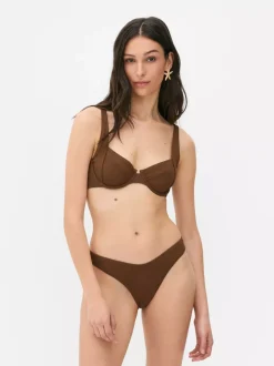 Góra od bikini z piki z fiszbinami Paula Echevarría