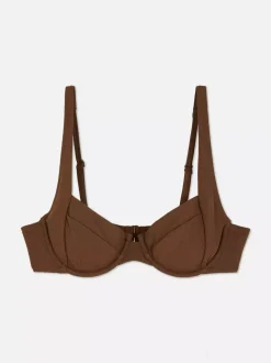 Góra od bikini z piki z fiszbinami Paula Echevarría