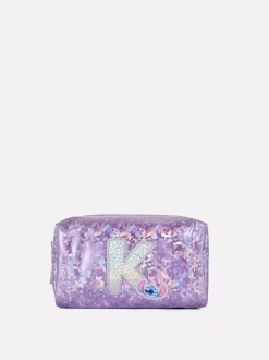 Holograficzna torebka z inicjałem i motywem Disneya