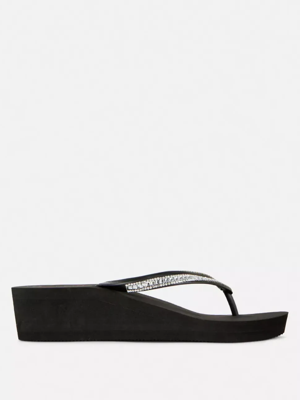 Japonki z diamencikami na koturnie