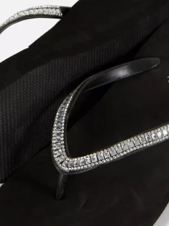 Japonki z diamencikami na koturnie