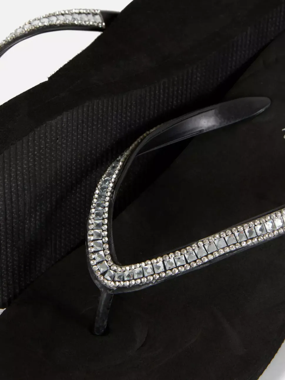 Japonki z diamencikami na koturnie