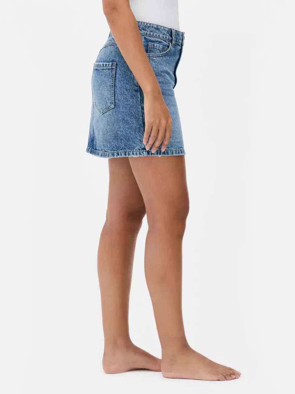 Jeansowa spódnica mini