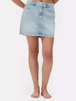 Jeansowa spódnica mini