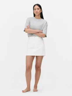 Jeansowa spódnica mini