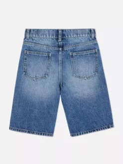 Jeansowe szorty deskorolkowe