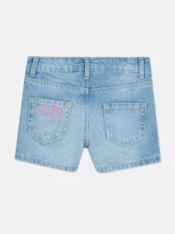 Jeansowe szorty z motywem Hello Kitty i przyjaciół