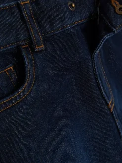 Jeansowe szorty z prostą nogawką