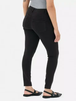 Jeansy skinny ze średnim stanem Essential