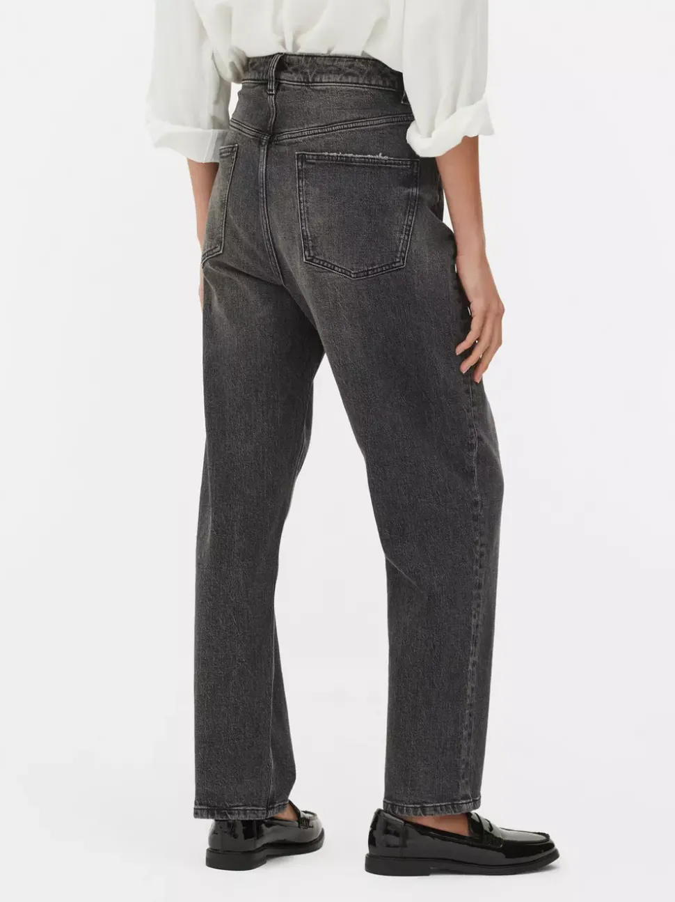 Jeansy slim z prostymi nogawkami | regularny krój