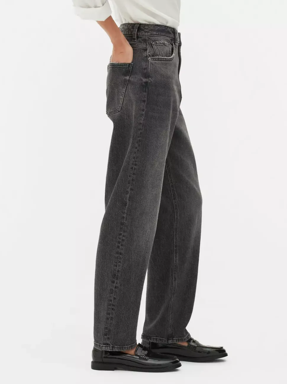 Jeansy slim z prostymi nogawkami | regularny krój