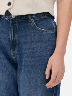 Jeansy z prostą nogawką