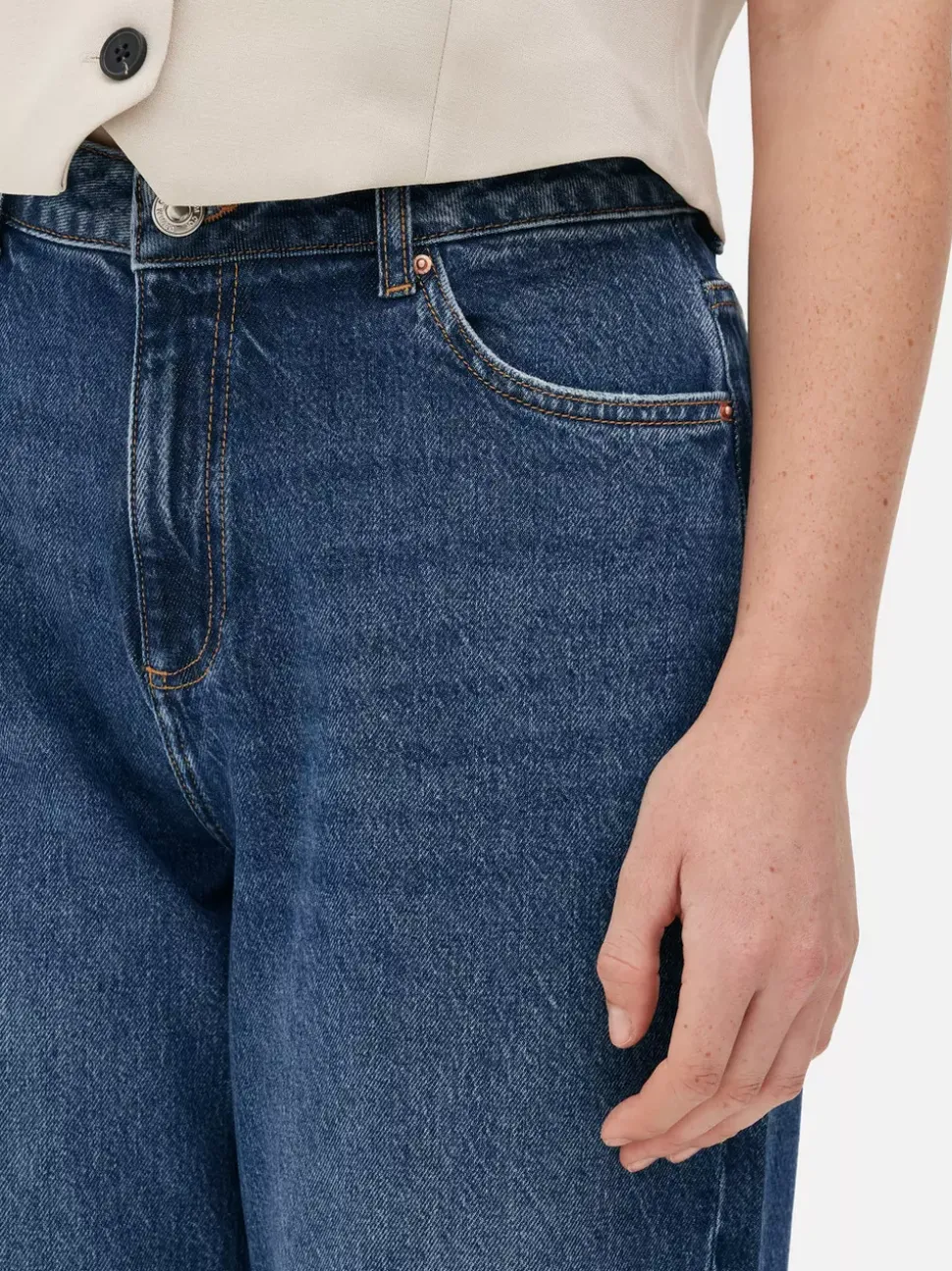 Jeansy z prostą nogawką