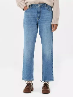 Jeansy z prostą nogawką o kroju slim I standard