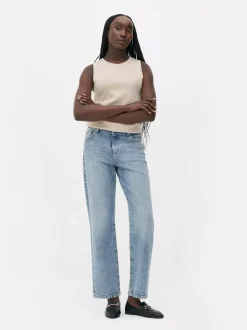 Jeansy z prostą nogawką The Edit