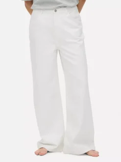 Jeansy z szerokimi nogawkami