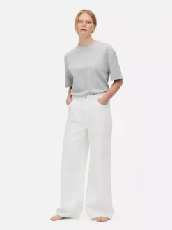 Jeansy z szerokimi nogawkami