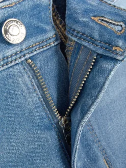 Jeansy ze średnim stanem o kroju skinny | standard