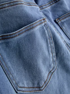 Jeansy ze średnim stanem o kroju skinny | standard