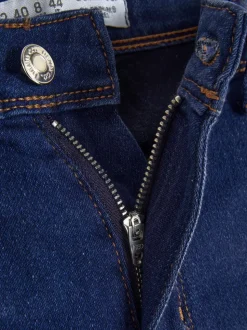 Jeansy ze średnim stanem o kroju skinny | standard