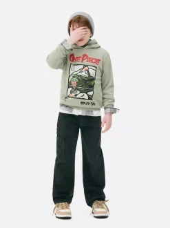 Jednoczęściowa bluza z kapturem i motywem Zoro