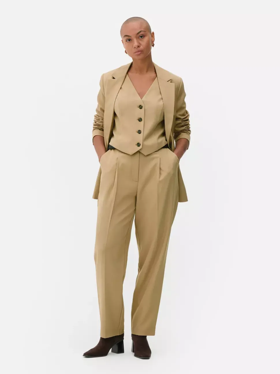 Jednorzędowa marynarka, część zestawu