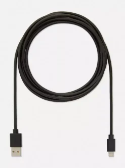 Kabel z końcówkami USB-A i Lightning o długości 2 m