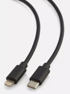 Kabel z końcówkami USB-C i Lightning o długości 2 m