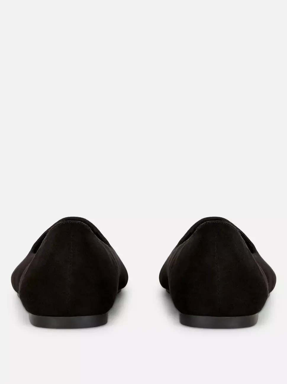 Kapcie baleriny ze sztucznego zamszu