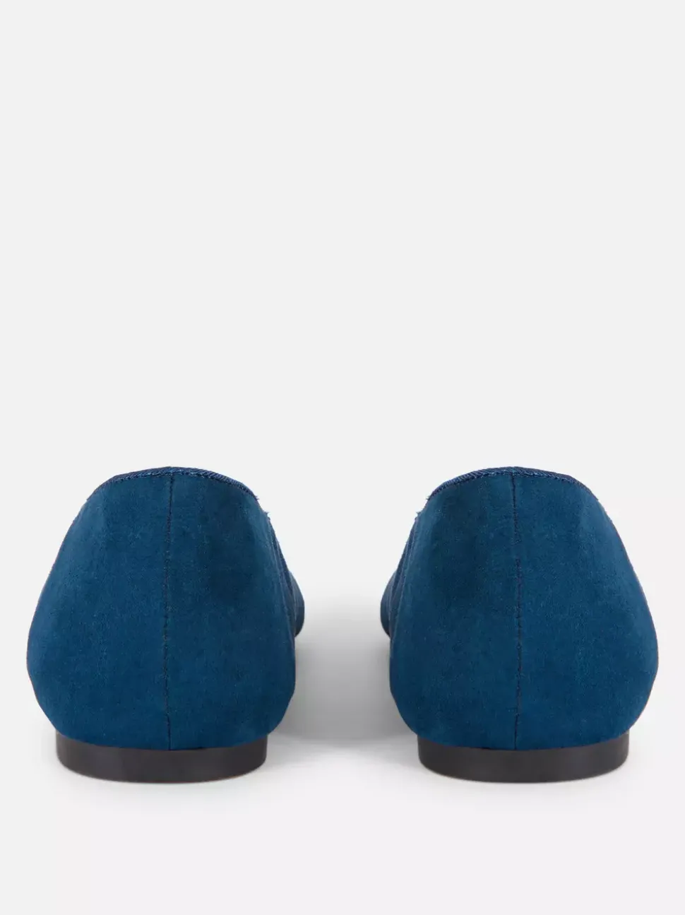 Kapcie baleriny ze sztucznego zamszu