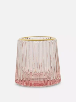 Karbowany świecznik na tealighty