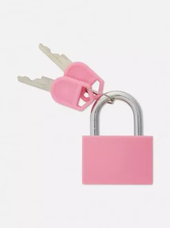 Kłódka z zapasowym kluczykiem