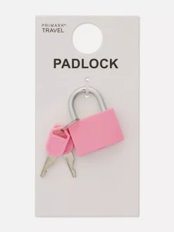 Kłódka z zapasowym kluczykiem