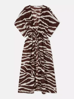 Kimono midi z nadrukiem