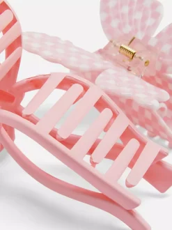 Klamry z motylkiem i kokardą, 2 szt.