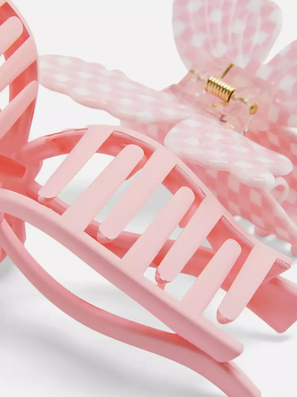 Klamry z motylkiem i kokardą, 2 szt.