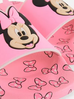 Klapki z tylnym paskiem, motyw Myszki Minnie Disneya