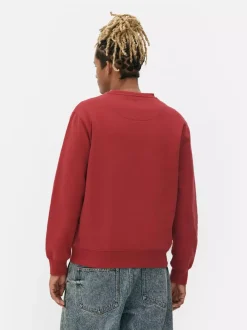 Klasyczna bluza z okrągłym dekoltem