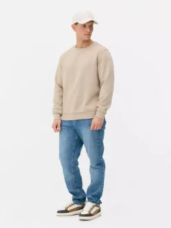 Klasyczna bluza z okrągłym dekoltem