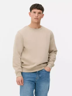 Klasyczna bluza z okrągłym dekoltem