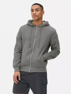 Klasyczna zapinana na zamek bluza z kapturem