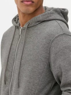 Klasyczna zapinana na zamek bluza z kapturem