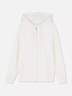 Klasyczna zapinana na zamek bluza z kapturem