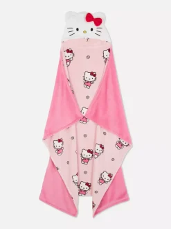Koc z kapturem z motywem Hello Kitty