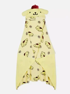 Kocyk z kapturem i Pompompurinem z Hello Kitty