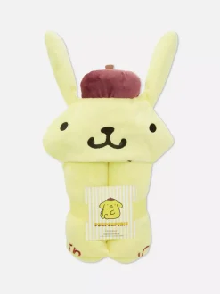 Kocyk z kapturem i Pompompurinem z Hello Kitty