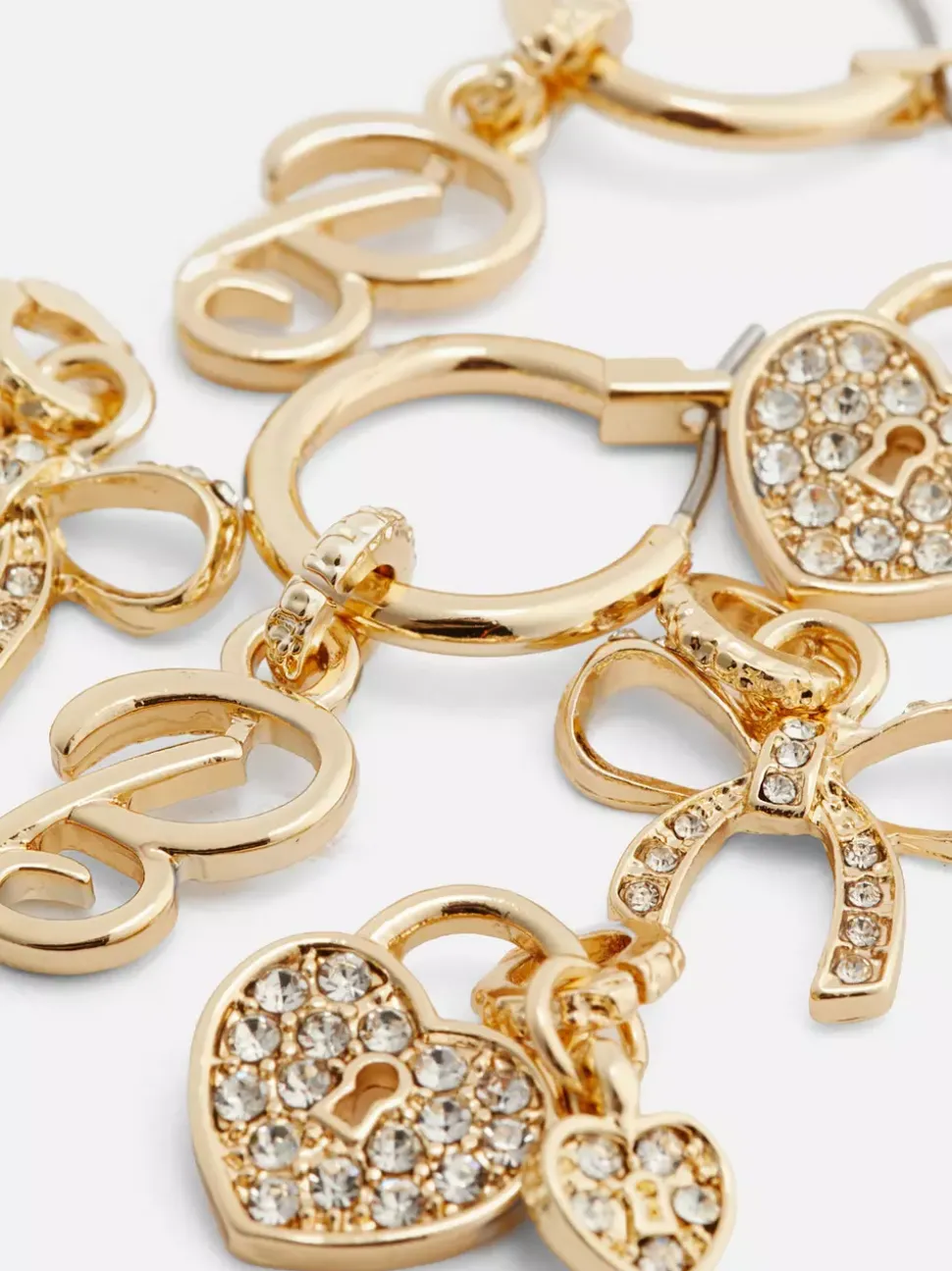 Kolczyki z wisiorkiem, 3 pary