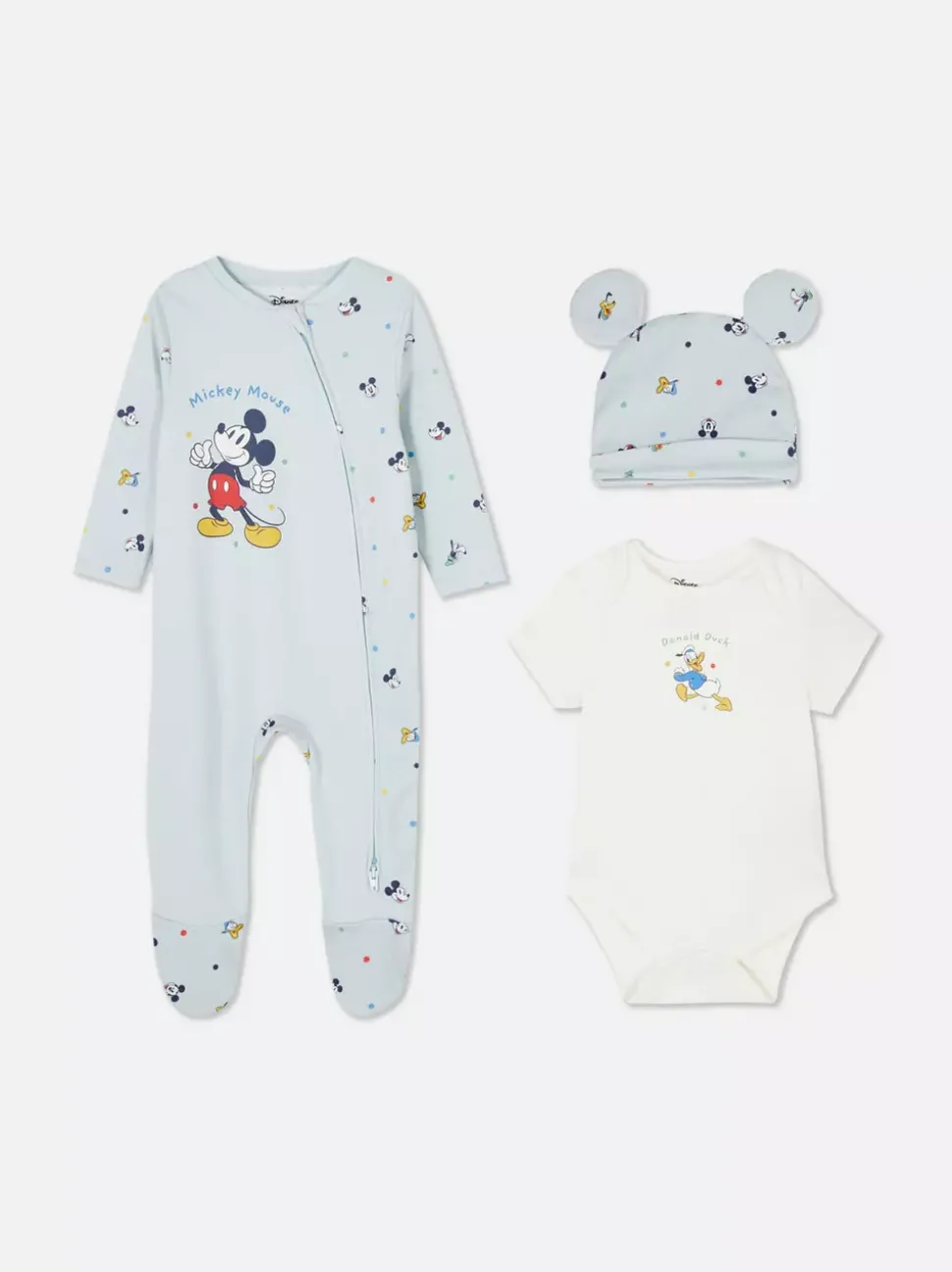 Komplet pajacyków dla noworodków z motywem Disneya